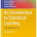 An Introduction to Statistical Learning: with Applications in R (Springer Texts in Statistics) 2nd ed. 2021 Edition